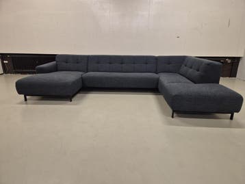 35% KORTING - SHOWROOM OUTLET - HOEKBANK MORITIA - SALE, Ophalen of Verzenden, Hout, 150 cm of meer, Vierpersoons of meer