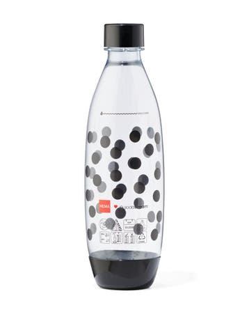 Sodastream Sodastream kunststof fles 1L stippen zwart, Verzenden, Nieuw in verpakking