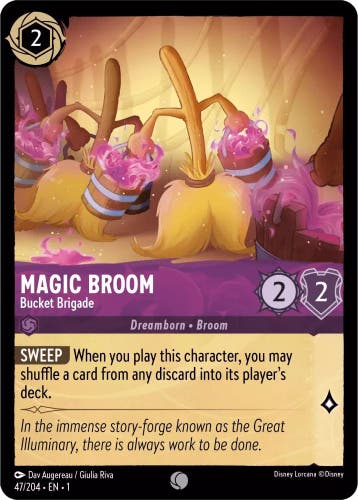 [47/204] - MAGIC BROOM - Bucket Brigade ENG FOIL [M/NM], Ophalen of Verzenden, Nieuw