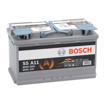 Bosch Auto accu AGM 12 volt 80 ah Type S5A11, Ophalen of Verzenden, Nieuw