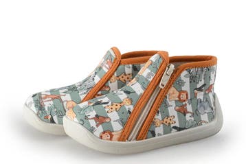 Milo &amp; Mila Pantoffels Jongens in maat 23 Groen, Kinderen en Baby's, Kinderkleding | Schoenen en Sokken, Verzenden, Jongen of Meisje