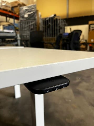 Steelcase Ology Duo Zit Sta Bureau - 40 stuks beschikbaar, Verzenden, Wit, Zo goed als nieuw, Bureaustoel