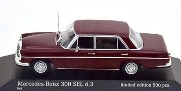 Minichamps 1:43 - Model sedan - Mercedes-Benz 300 SEL 6.3 (W, Nieuw