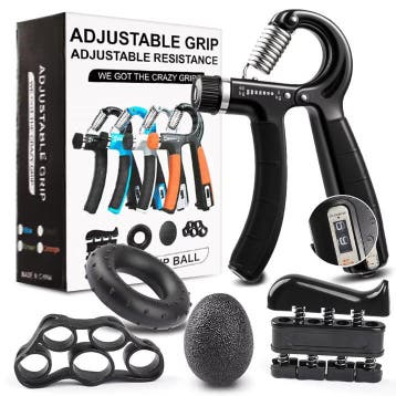 Hand Grip Trainer Set 5-delig – Krachttrainer Hand & Onderar, Verzenden, Nieuw