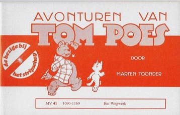 Het wegwerk / Avonturen van Tom Poes - Marten Toonder, Verzenden, Gelezen, Marten Toonder