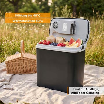 Koelbox Elektrisch – 12V en 230 volt - Coolbox - Frigobox -, Verzenden, Zo goed als nieuw