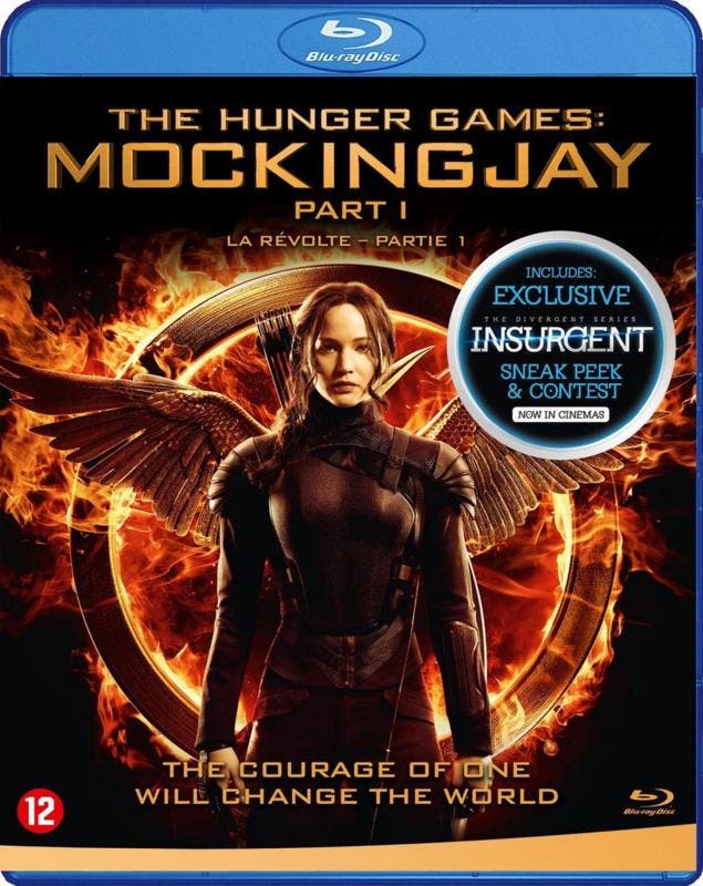 The Hunger Game - Mockingjay part 1 (blu-ray tweedehands, Cd's en Dvd's, Blu-ray, Zo goed als nieuw, Ophalen of Verzenden
