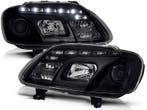 Koplampen VW Touran 03-06 DRL look Devil Eyes Zwart, Ophalen of Verzenden, Nieuw