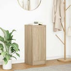 vidaXL Dressoir 29,5x34x76 cm bewerkt hout sonoma, Verzenden, Nieuw, 25 tot 50 cm, Overige houtsoorten