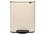 Brabantia Bo Prullenbak - 60 liter - XXL volume - Soft Beige, Verzenden, Zo goed als nieuw