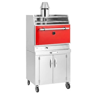 GGM Gastro | Charcoal - Houtskooloven - 920mm - 2 |, Verzenden, Nieuw in verpakking, Fornuis, Frituur en Grillen