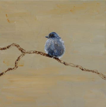 Matthieu van Riel - Bird in the Wind, Antiek en Kunst