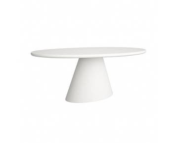 Tower Living Eettafel Mello ovaal 240x120 cm - gebroken Wit, Huis en Inrichting, Tafels | Eettafels, Ophalen of Verzenden, Nieuw
