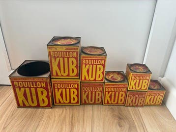 Boîtes Bouillon Kub - Reclamebord (9) - Metaal