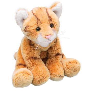 Suki Gifts pluche kat knuffel - oranje tabby - 12 cm - poes, Verzenden, Nieuw