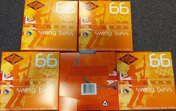 Rotosound 66 Swing Bass - 5 sets strings for - - Elektrische, Nieuw