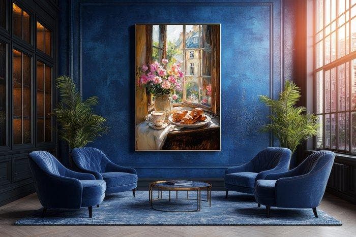 Iconica - Morning in Paris · XXL, Antiek en Kunst, Kunst | Designobjecten