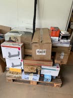 Partij elektronica met toners, sport, stoelen, kasten, Zakelijke goederen, Partijgoederen en Retail | Partijgoederen, Ophalen of Verzenden