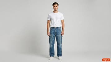 U.S. POLO ASSN Jeans Heren maat WW34 / L30 Blauw Vintage, Ophalen of Verzenden, Nieuw