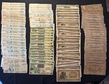 Griekenland. - 100 banknotes - various dates (Zonder, Postzegels en Munten, Bankbiljetten | Europa | Niet-Eurobiljetten