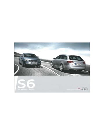 2009 AUDI S6 BROCHURE ENGELS, Nieuw, Audi, Author