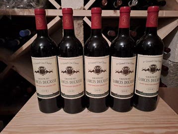 2018 Chateau Larcis Ducasse - Bordeaux, Saint-Émilion 1er, Verzamelen, Wijnen, Nieuw