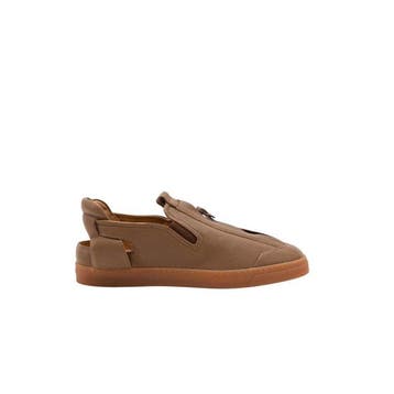 GIORGIO ARMANI - 9 UK - 43 IT - Runway Sandal Zip Shoes With, Nieuw