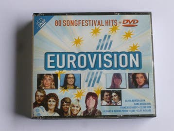 Eurovision - 80 Songfestival Hits (4 CD + DVD), Verzenden, Zo goed als nieuw