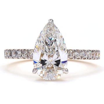 Zonder minimumprijs - Ring - 14 karaat Geel goud - 2.30ct., Sieraden, Tassen en Uiterlijk, Nieuw