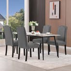 24goodz Eetkamerstoelen met Hoge Rugleuning - Ergonomisch Co, Huis en Inrichting, Stoelen, Verzenden, Nieuw