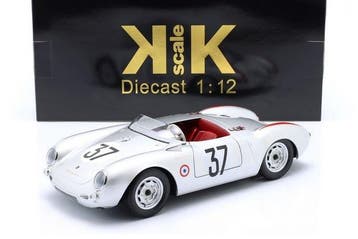 KK Scale 1:12 - Model raceauto - Porsche 550 A Spyder #37, Nieuw