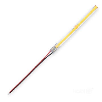 Connector 10cm voor COB LEDstrip 8mm | IP20 | Klikverbind..., Huis en Inrichting, Ophalen of Verzenden, Nieuw