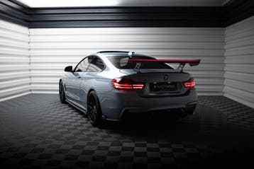 Maxton Carbon Spoiler met LED BMW 4 F32 / 4 F32 M-Pack Coupé, Auto diversen, Verzenden