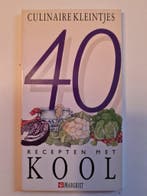 40 RECEPTEN MET KOOL 9789065904447 TIMMERMAN, Boeken, Kookboeken, Verzenden, Gelezen, TIMMERMAN