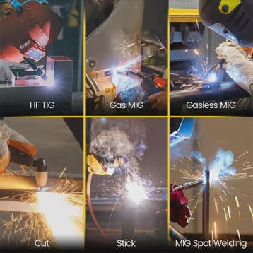 HZXVOGEN HVM270 6-in-1 Multi-Proces Lasmachine (MIG/TIG/MMA/, Verzenden, Nieuw