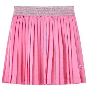 vidaXL Kinderrokje geplooid 92 roze, Verzenden, Nieuw