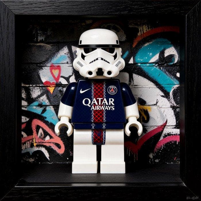 Urban3DArt (1971) - Storm PSG Limited Edition, Antiek en Kunst, Kunst | Designobjecten