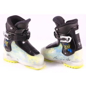 25 26 29 kinder skischoenen DALBELLO ZEST 1 2023, black/gree, Verzenden, Gebruikt