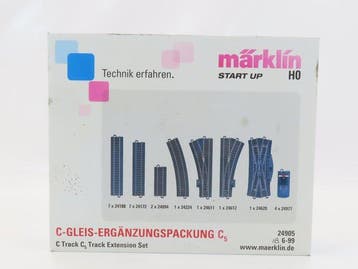 Märklin H0 - 24905 - Modeltreinsporen (1) - 24-delige, Nieuw