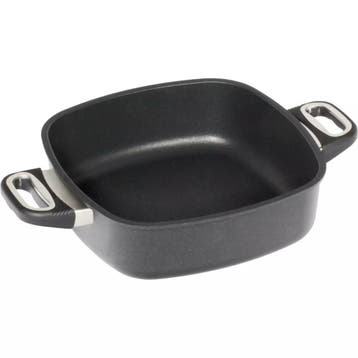 AMT Gastroguss Vierkante pan – gietaluminium – antiaanba, Ophalen of Verzenden, Nieuw, Aluminium