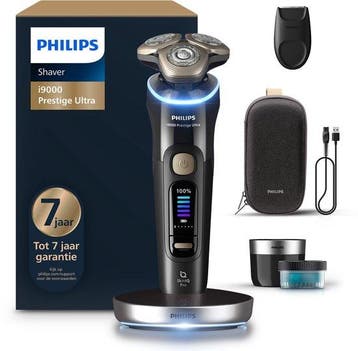 Philips Shaver i9000 Prestige Ultra - Met Quick Clean Pod &, Verzenden, Nieuw
