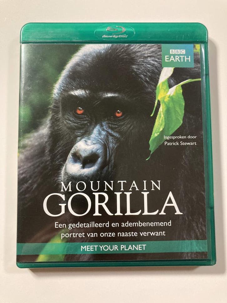BBC EARTH MOUNTAIN GORILLA (BLURAY), Cd's en Dvd's, Blu-ray, Gebruikt, Verzenden