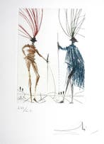 Salvador Dali (1904-1989) - Two Gentlemen Of Verona, Antiek en Kunst