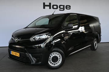Toyota ProAce Worker 2.0 D-4D Navigator Long Automaat Clima, Automaat, Gebruikt, Zwart, Leder