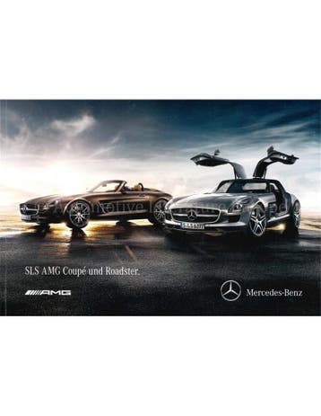 2011 MERCEDES BENZ SLS AMG BROCHURE DUITS, Boeken, Nieuw, Author