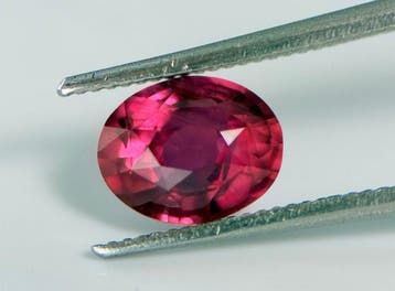 Rood Robijn - 1.48 ct - Gem research Swiss Lab (GRS) - Geen, Nieuw