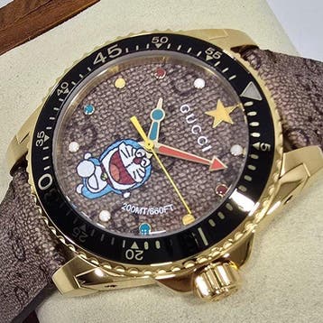 Gucci - Dive Doraemon - Zonder minimumprijs - YA136335 -, Nieuw