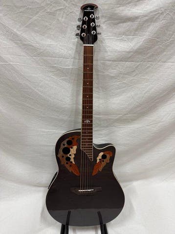 Lintage Guitars - OVT-132-LG (Semi-Acoustic, Silver Sparkle), Nieuw