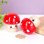 Salt & pepper shaker, Kawaii mushrooms, Verzenden, Nieuw