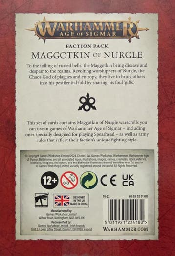 Maggotkin of Nurgle faction pack (Warhammer nieuw), Hobby en Vrije tijd, Wargaming, Ophalen of Verzenden, Nieuw